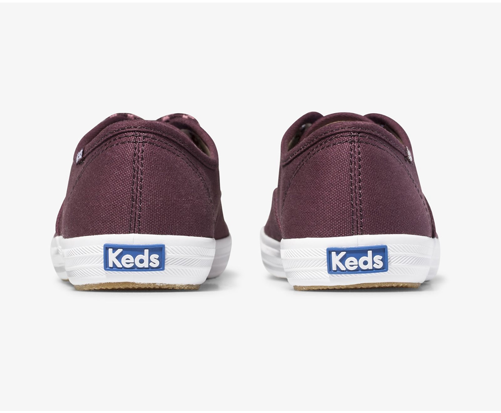 Basket Keds Femme Rouge - Champion Solids - 620-OFWEZS